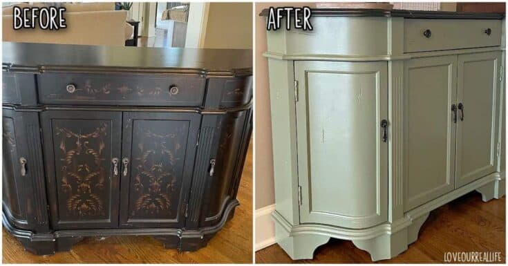 Heirloom Traditions Paint Before and Afters